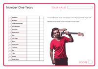 Number One Years Number One Years